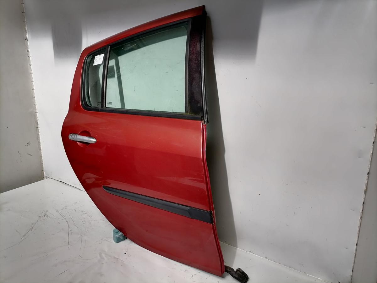 Renault Clio 3 original T&uuml;r hinten rechts TEB76 red of fire Bj.2006